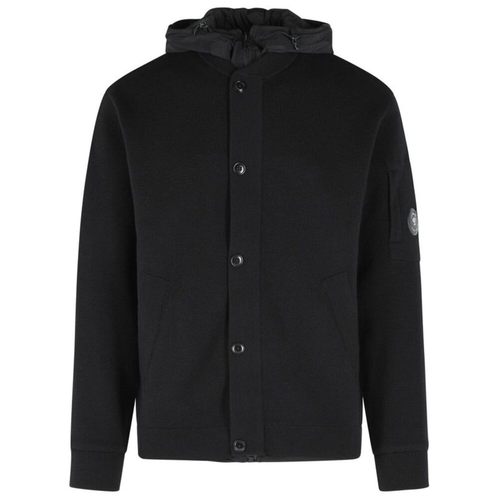 C.P. Company Reversible Black Wool Jacket Men